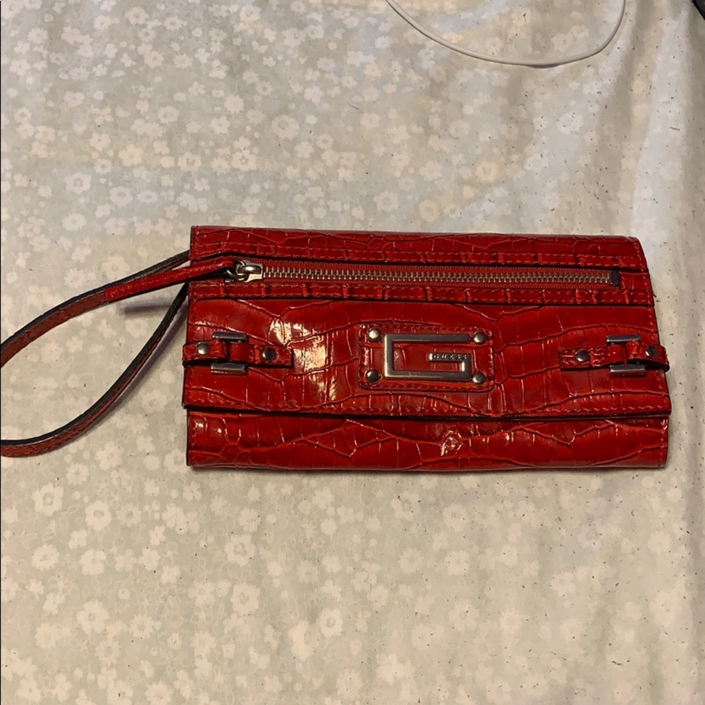 USED Guess wallet purse